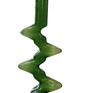 39” BEAKER BOTTOM WITH ZONG DESIGN AND COLOR GREEN